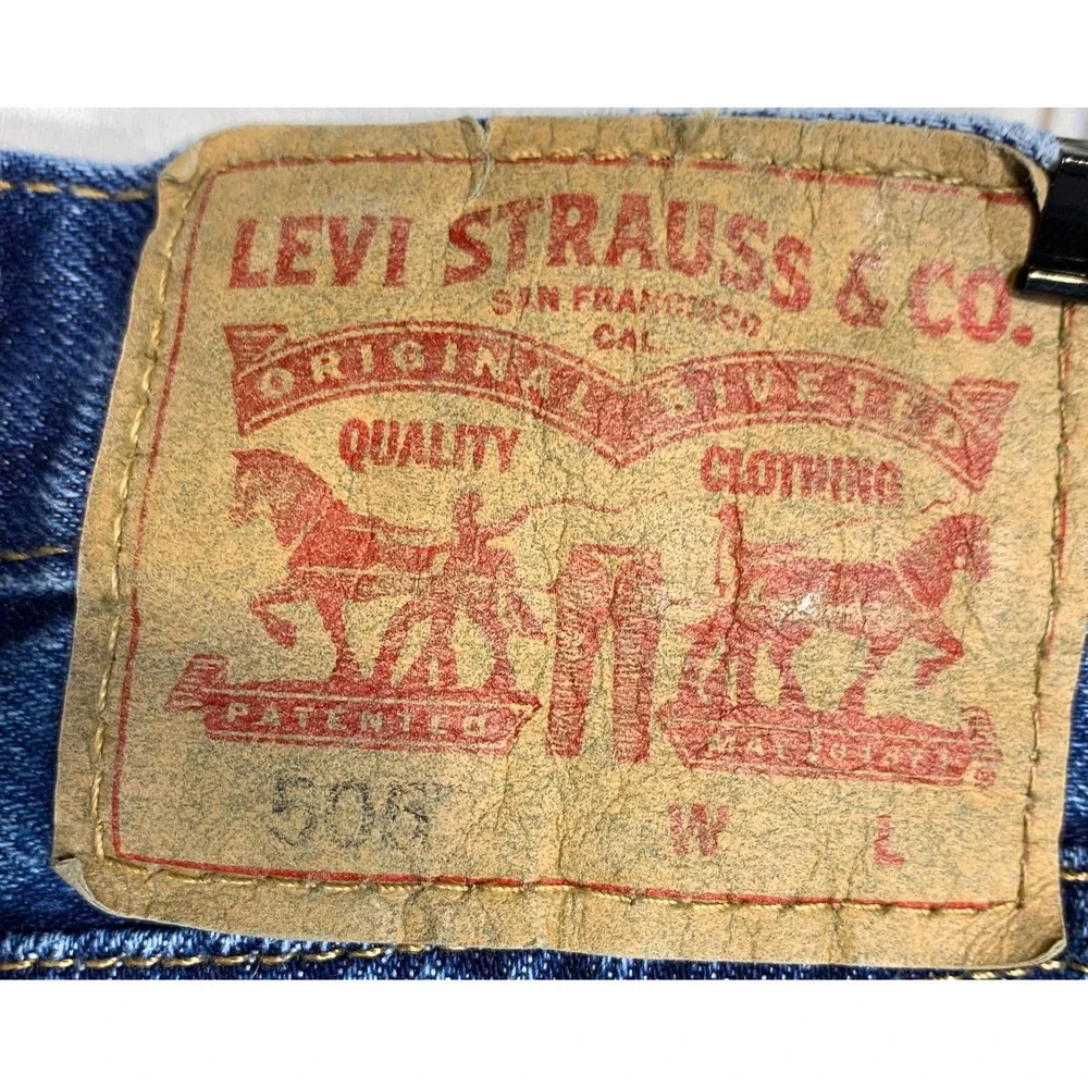 Levi's 505 Men's Jeans 48 x 27